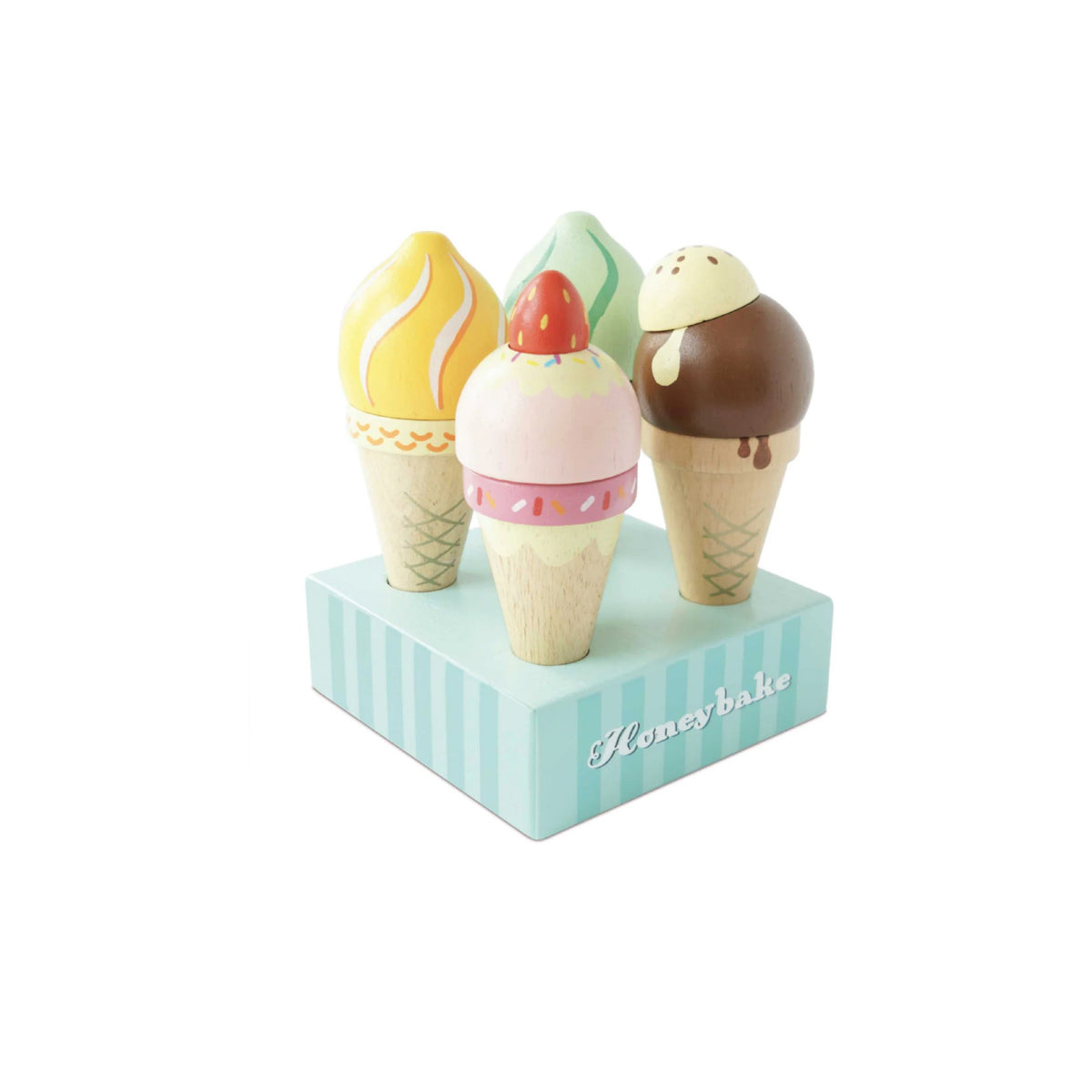 Wooden Ice Cream Cones