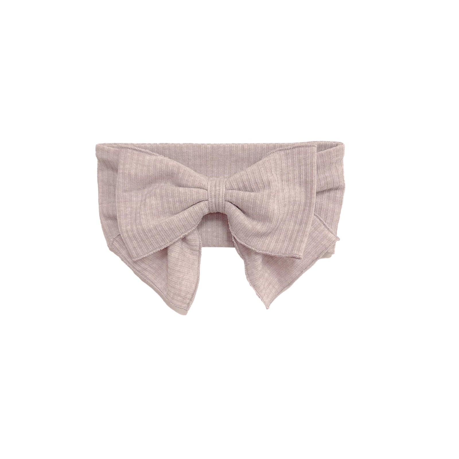 Pink Heather Bow Headband
