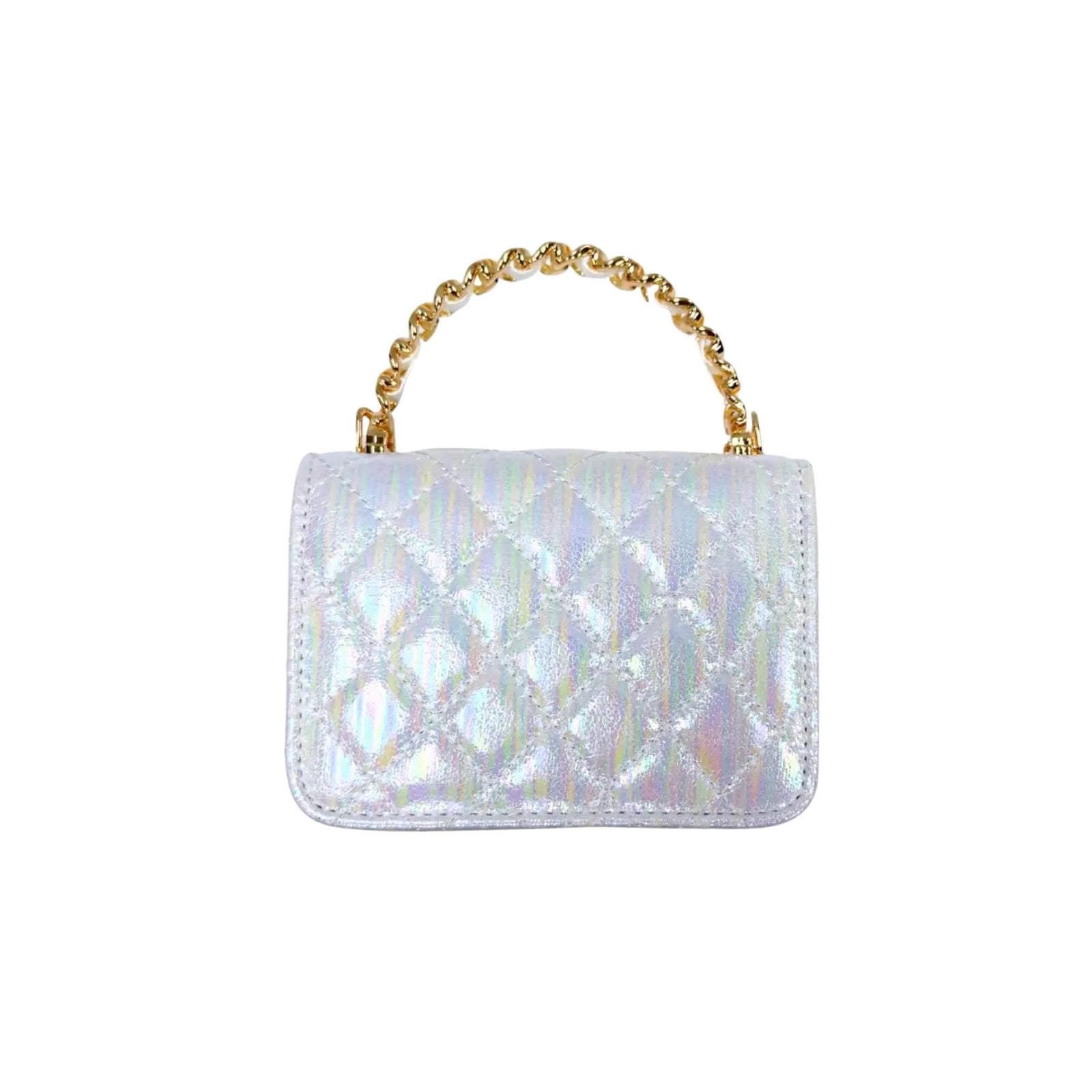 Shiny Quilted Purse
