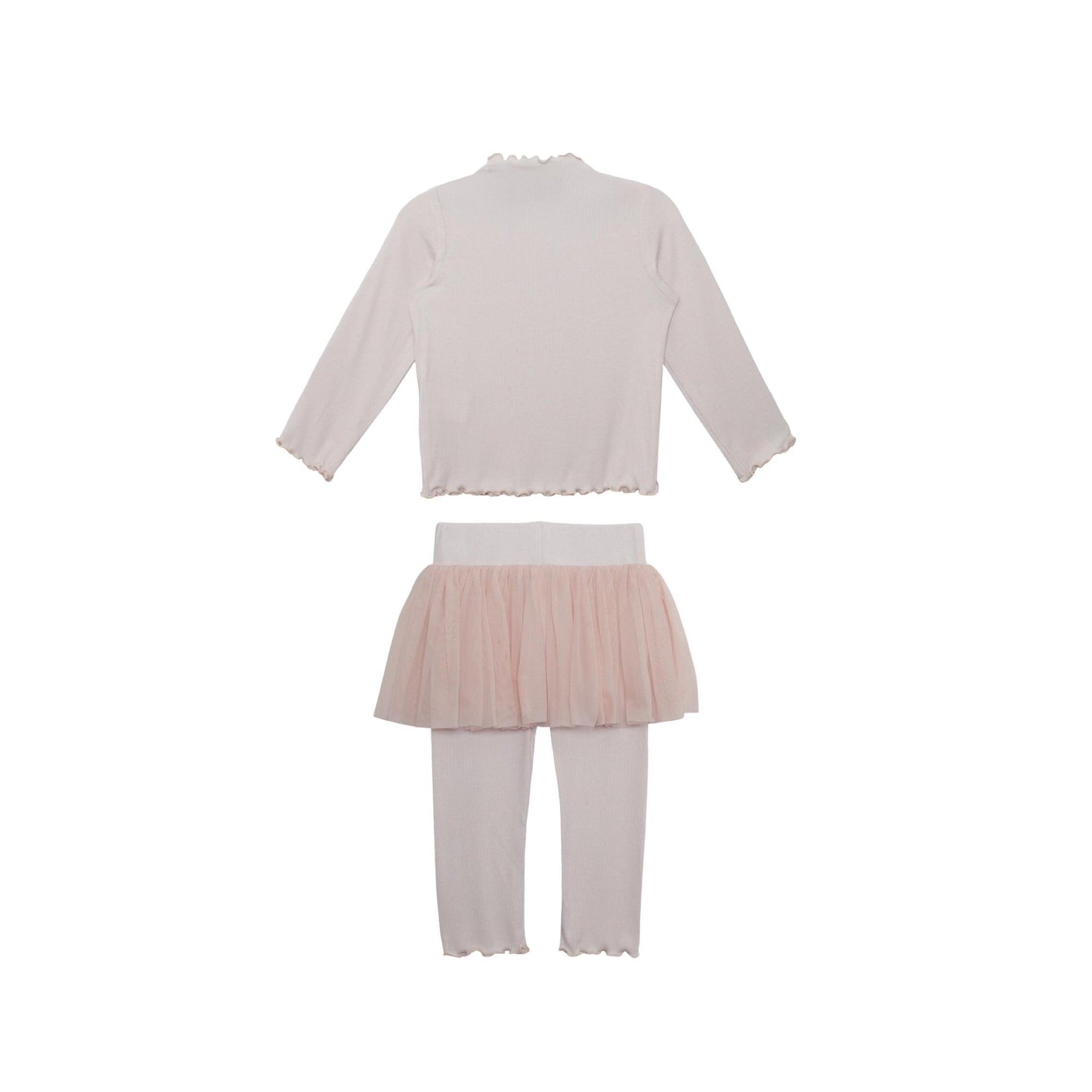 Ballerina Pink 2-Piece Skirt & Legging Set