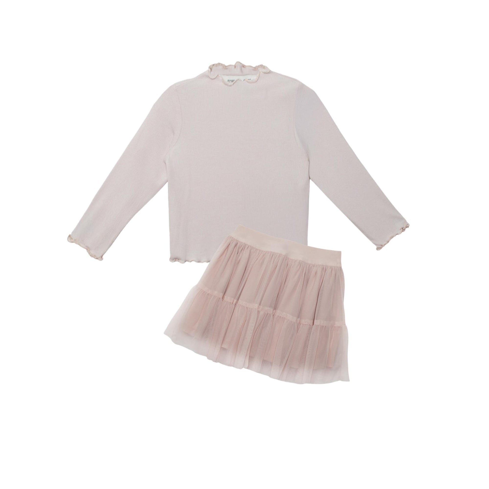 Ballerina Pink Girls’ 2-Piece Skirt Set