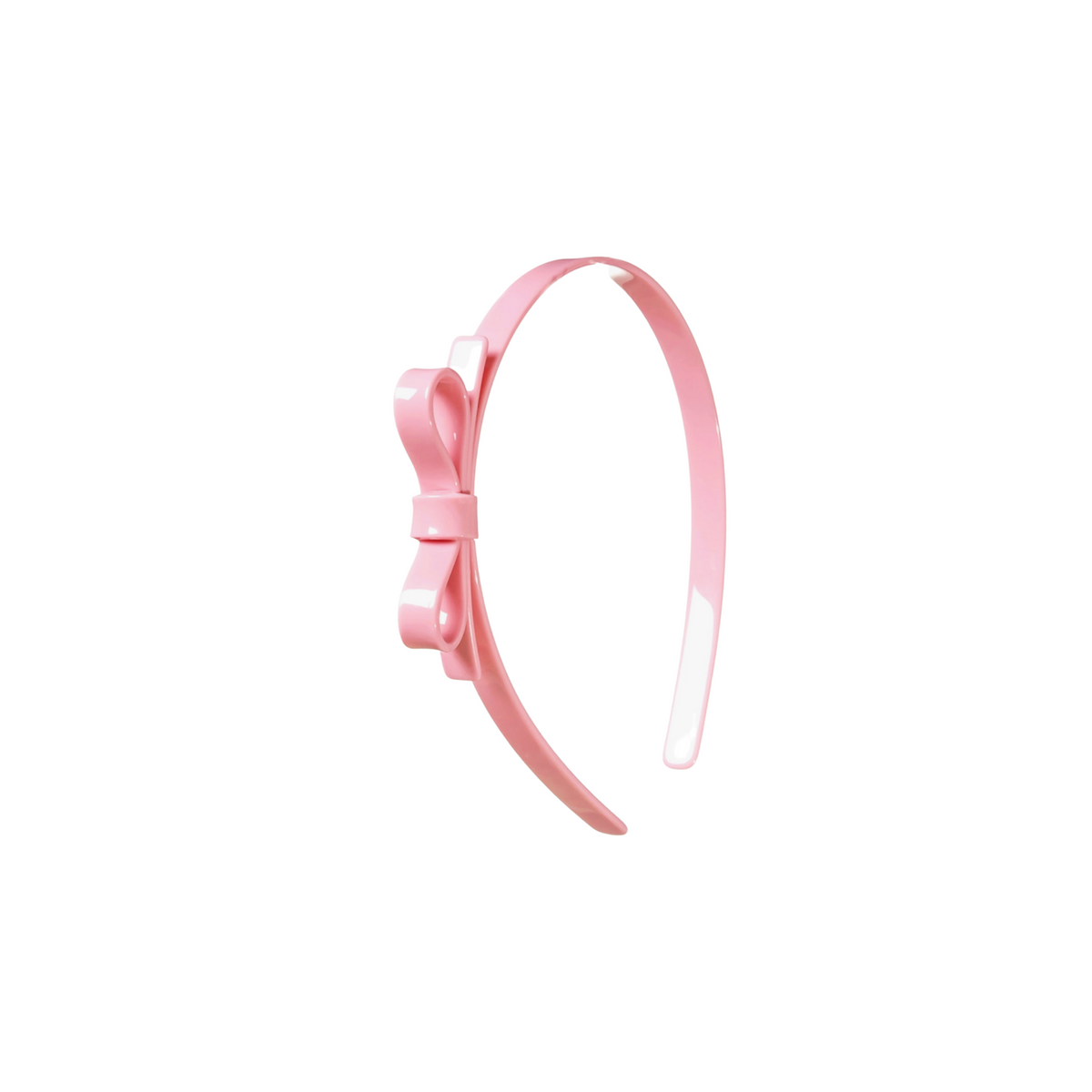 Light Pink Thin Bow Headband