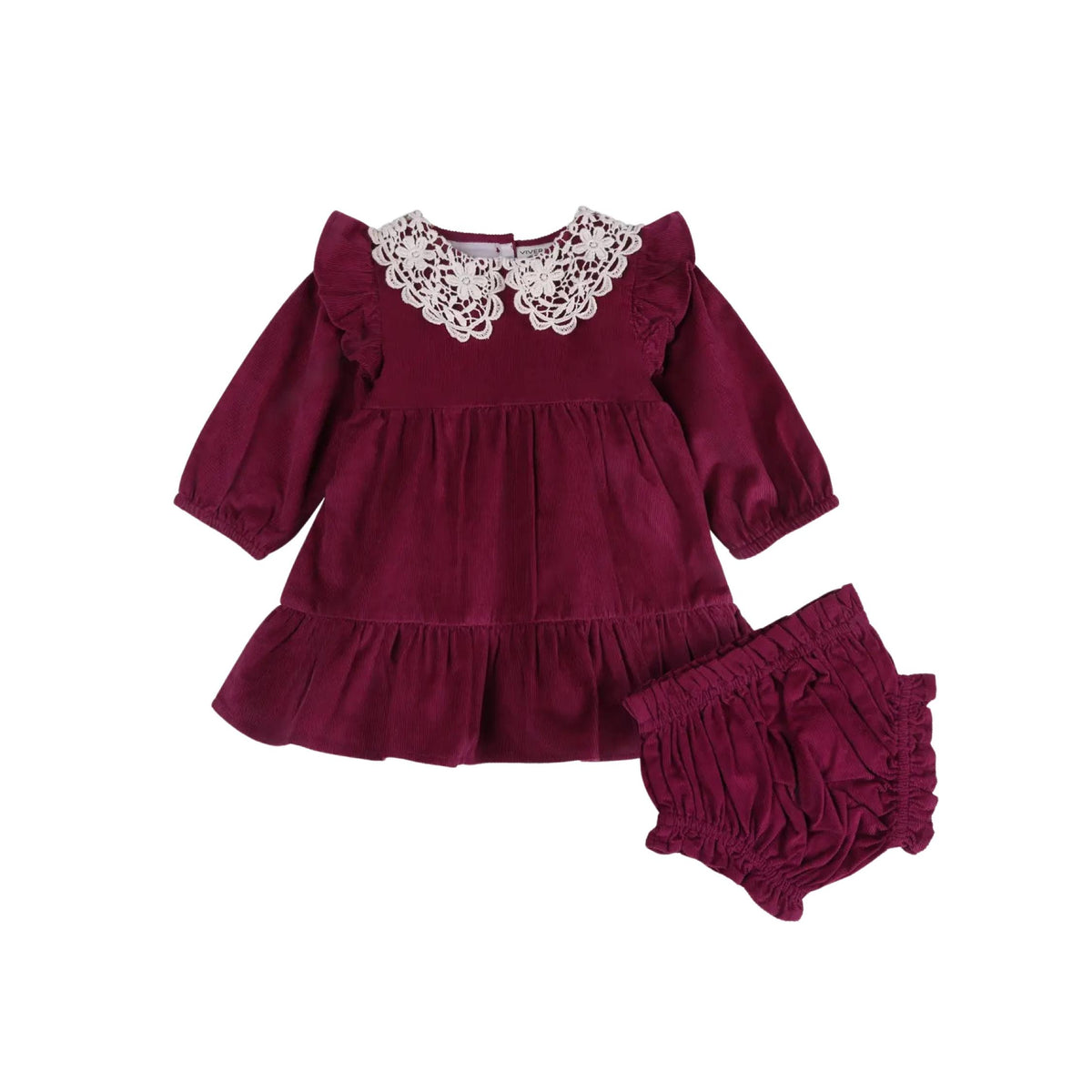 Cordelia Corduroy Baby Dress &amp; Bloomer