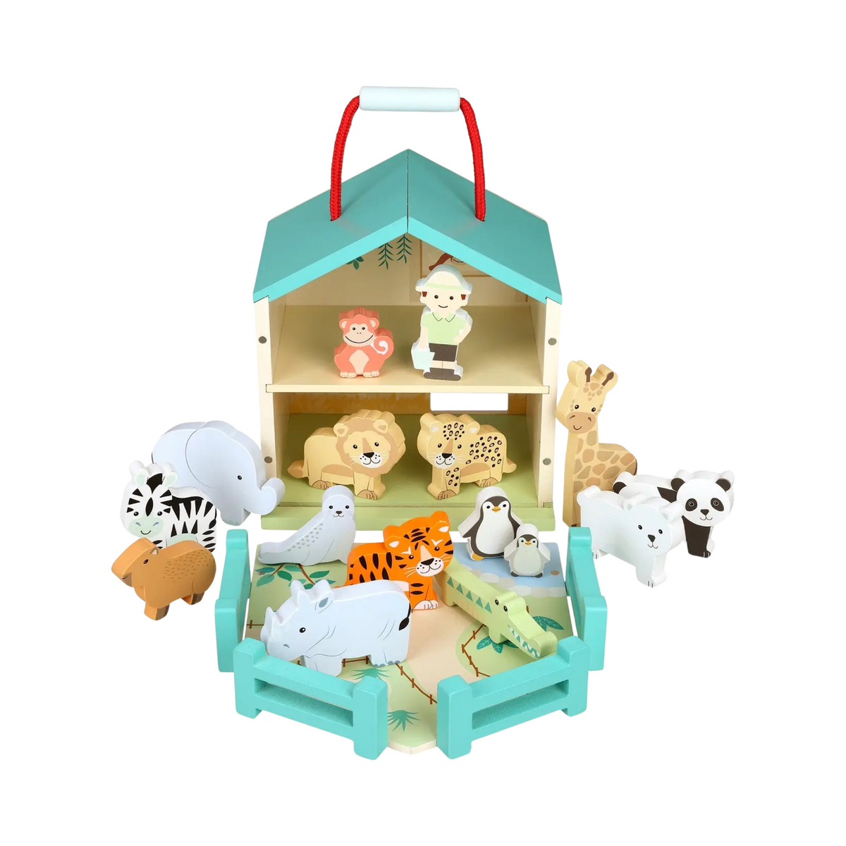 Zoo Wooden Play Set