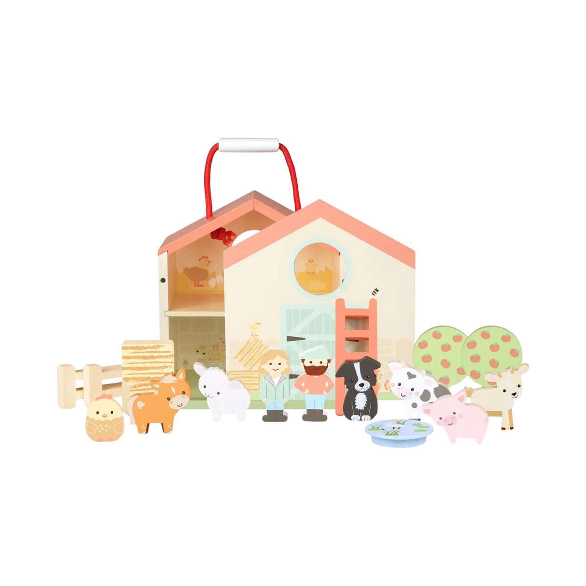 Farmyard Wooden Play Set