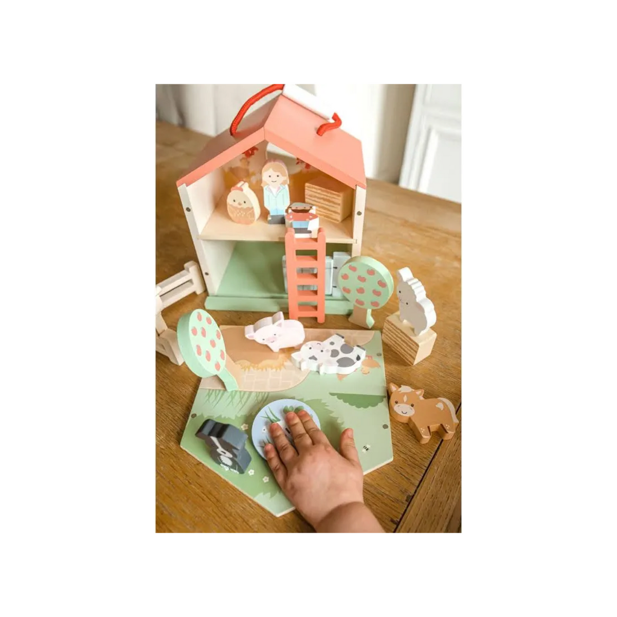 Farmyard Wooden Play Set