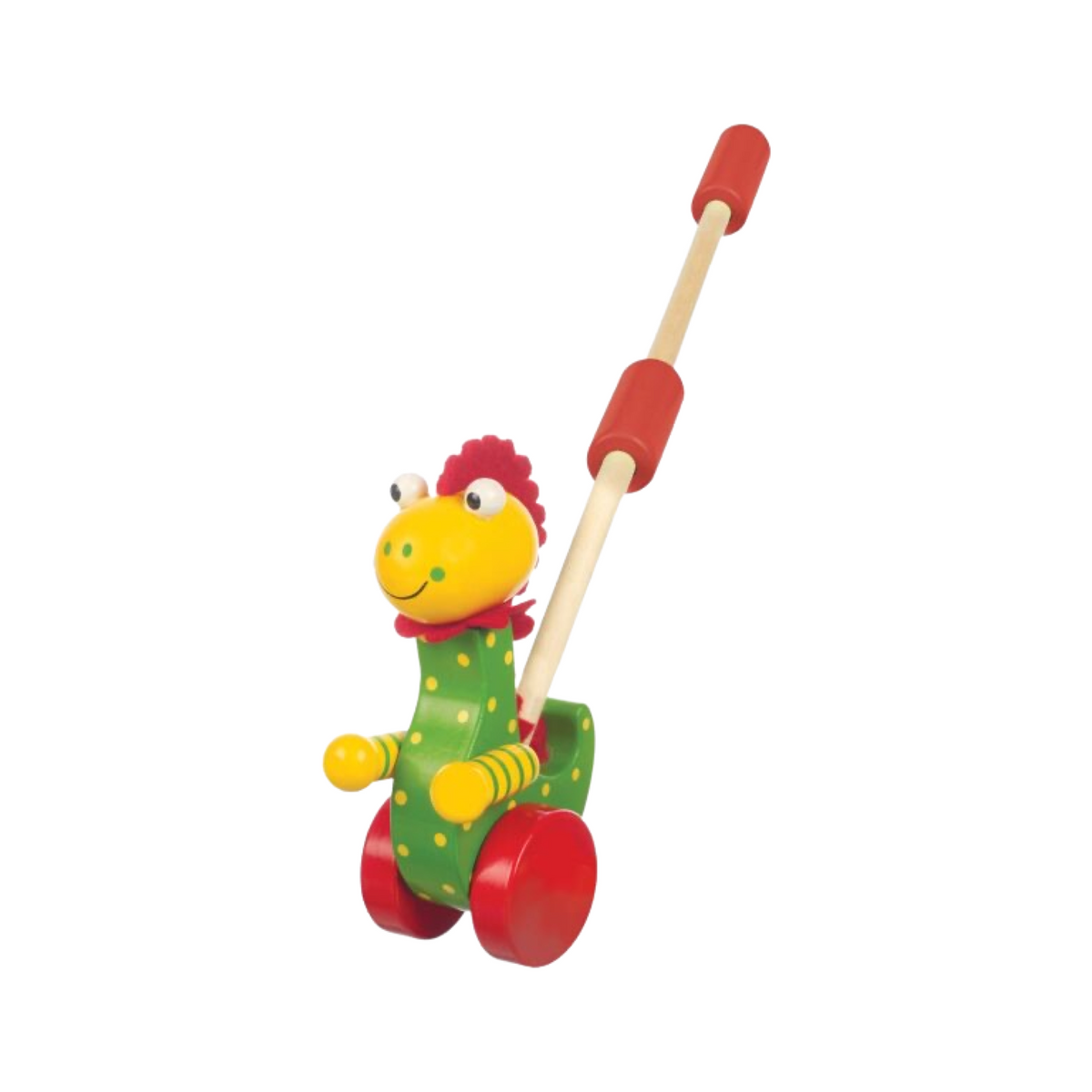 Dinosaur Wooden Push Along Toy