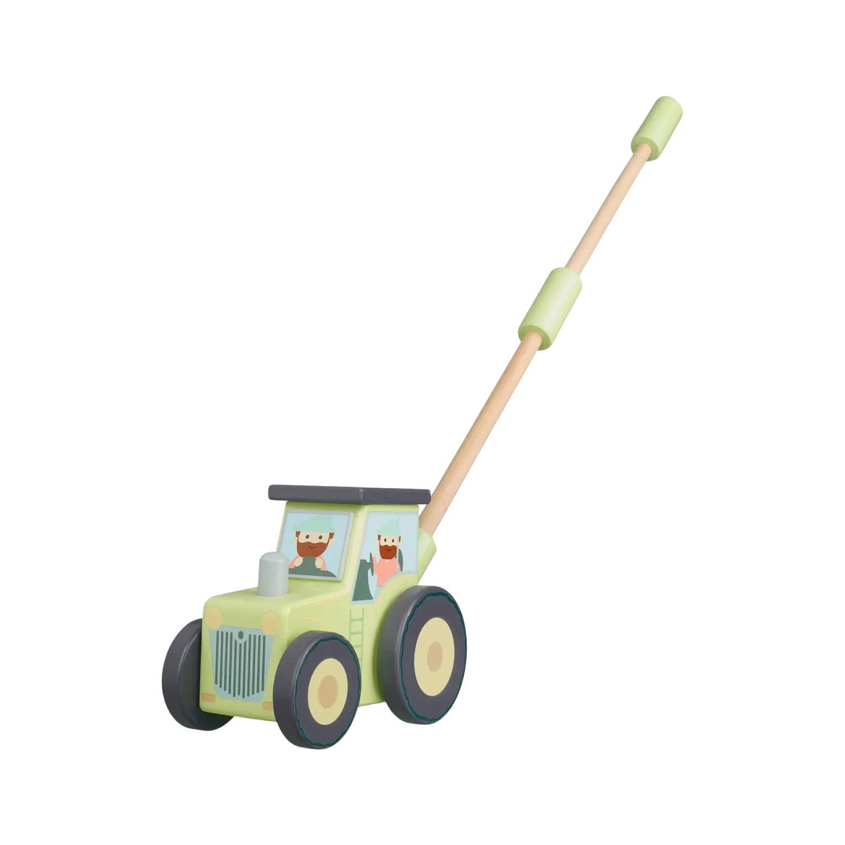 Tractor Wooden Push Along Toy