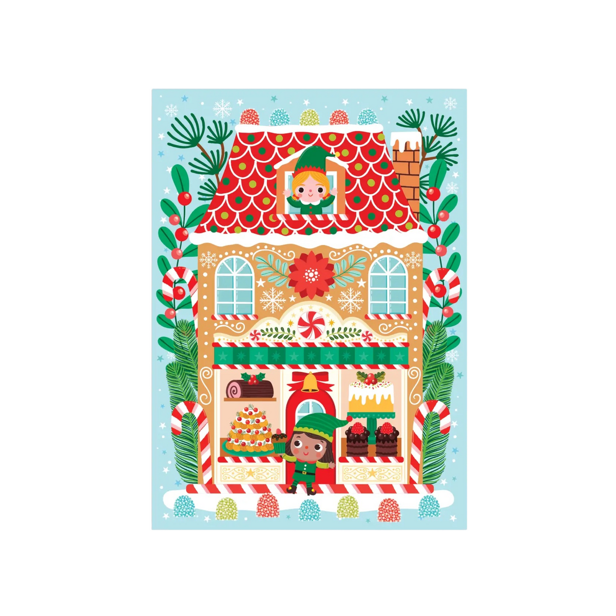 Santa&#39;s Bakery 48pc Puzzle