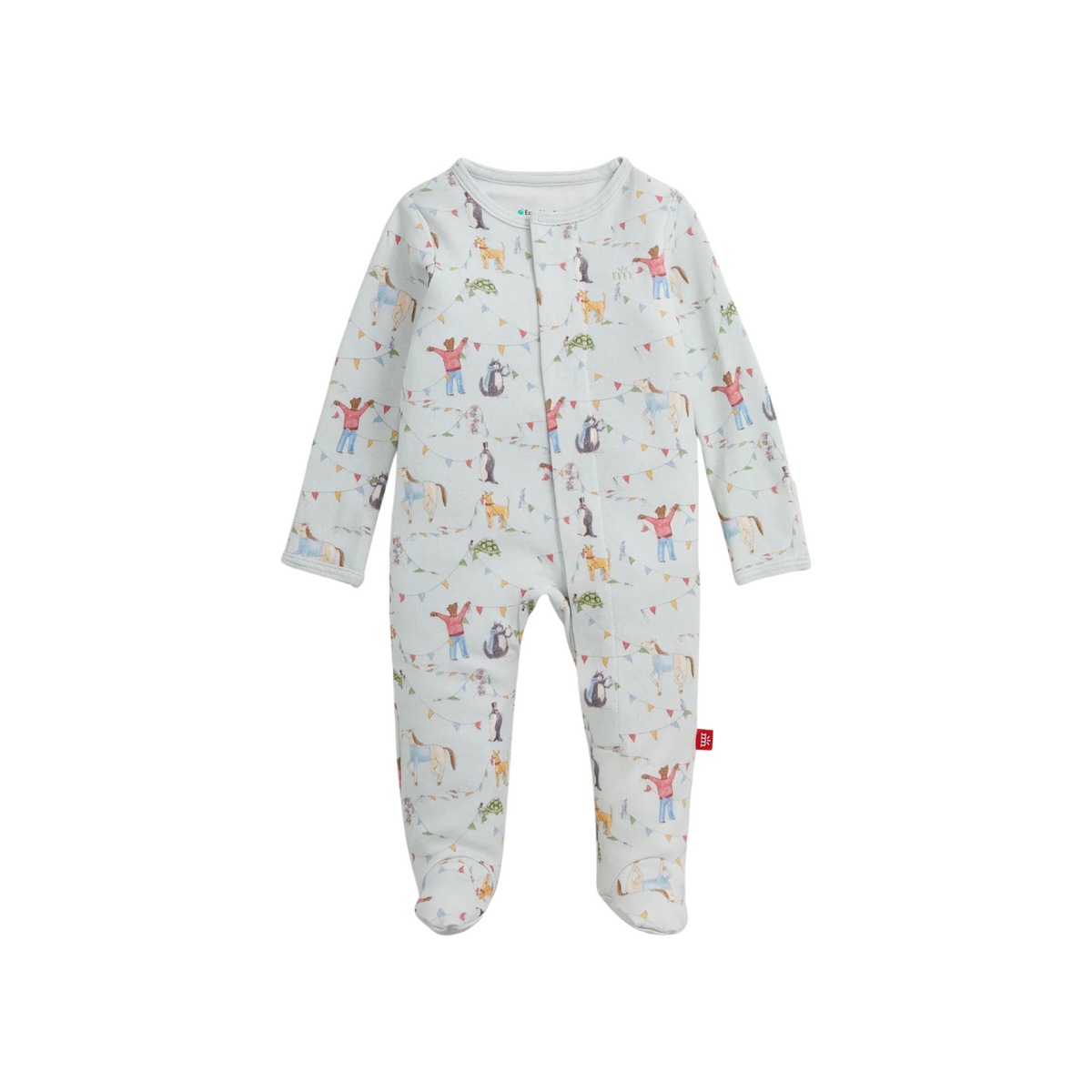 Festival Friends Organic Cotton Magnetic Footie