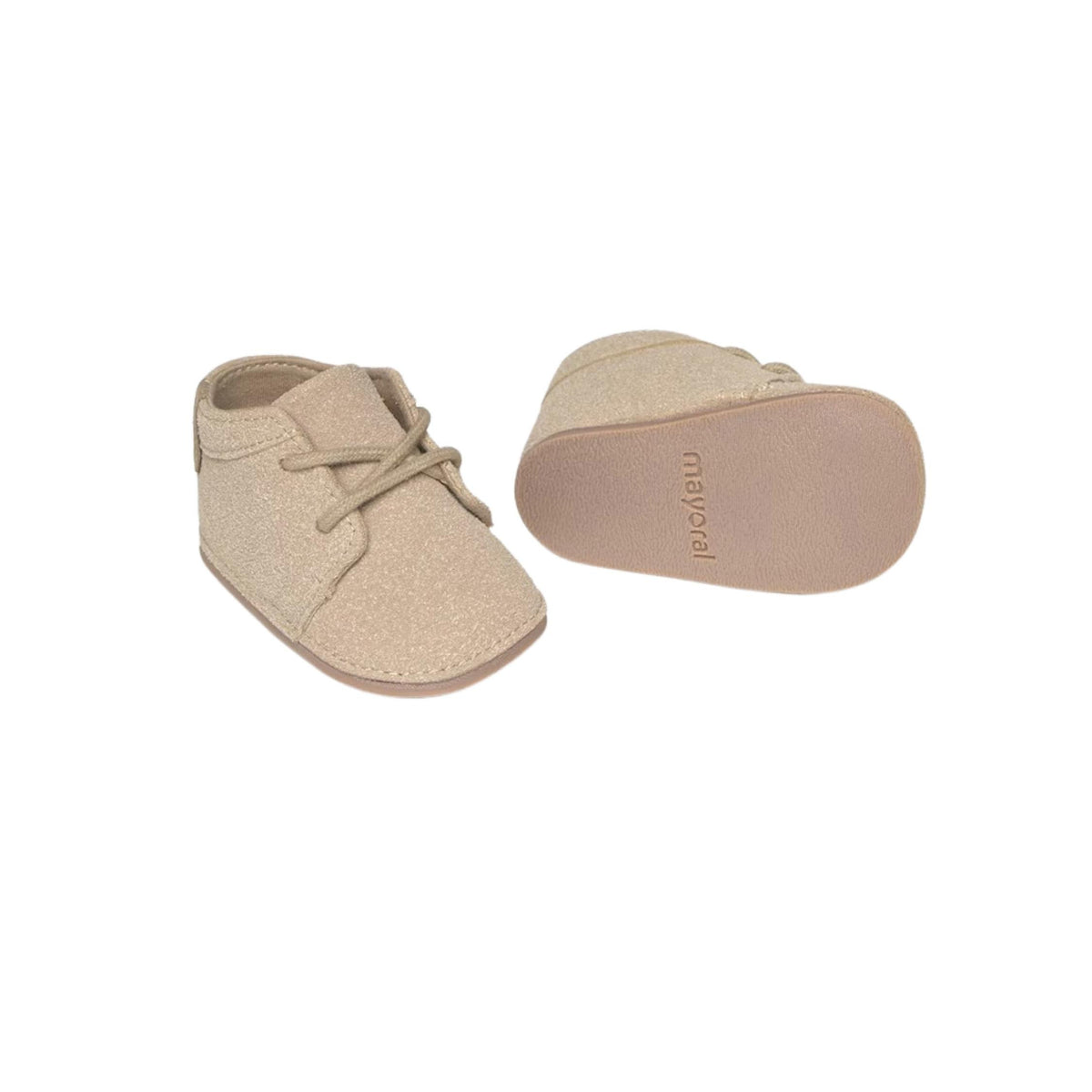 Layette Camel Baby Boy Crib Shoes