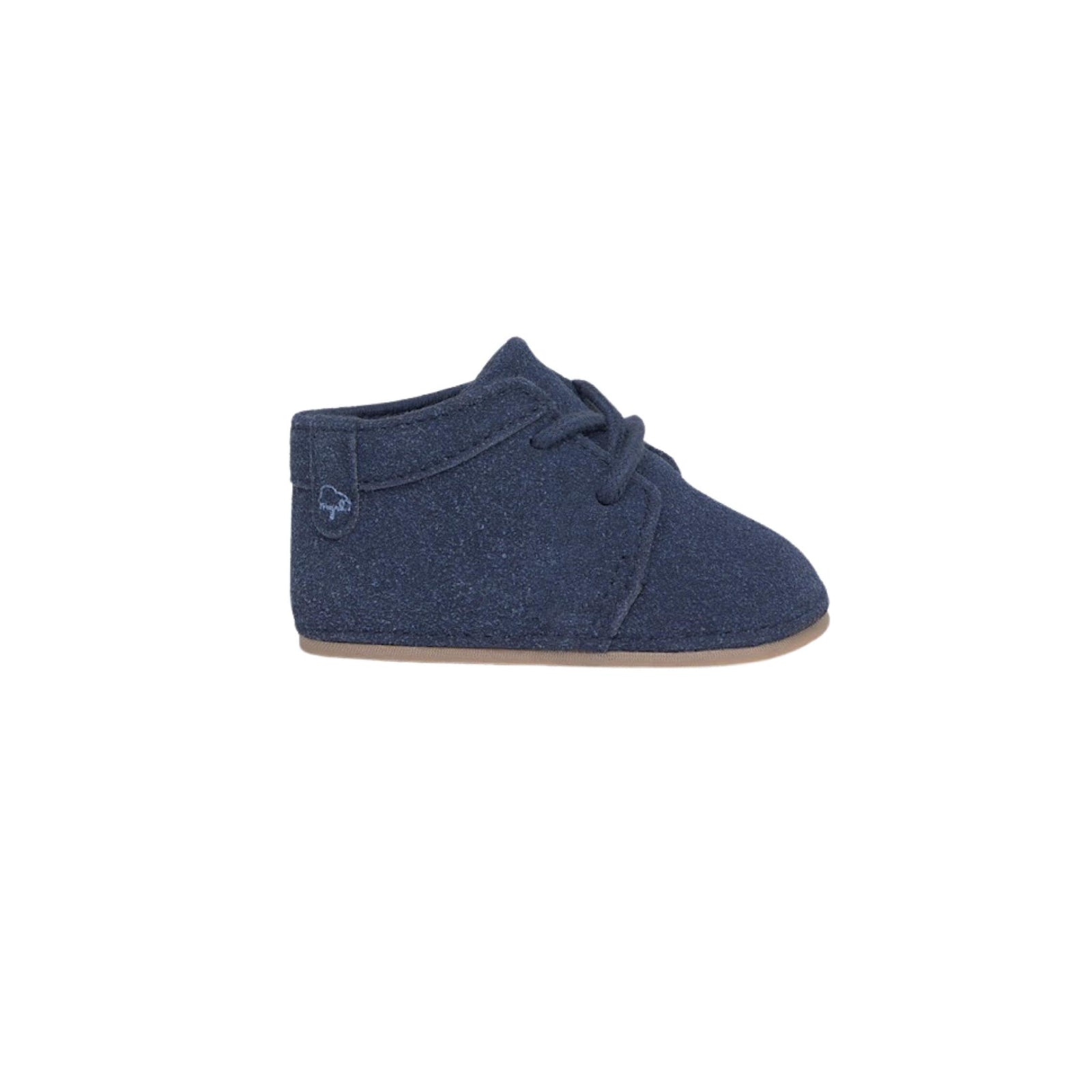 Layette Baby Boy Navy Crib Shoes