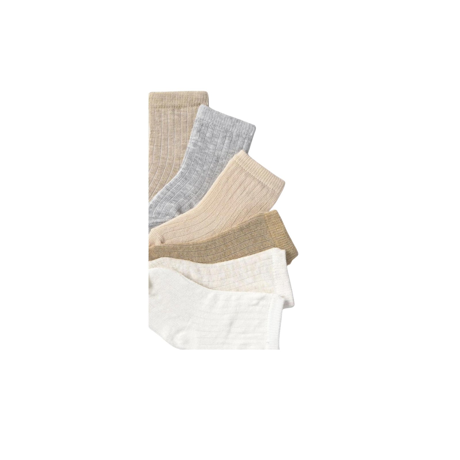 Layette Baby Socks - 6 Pack