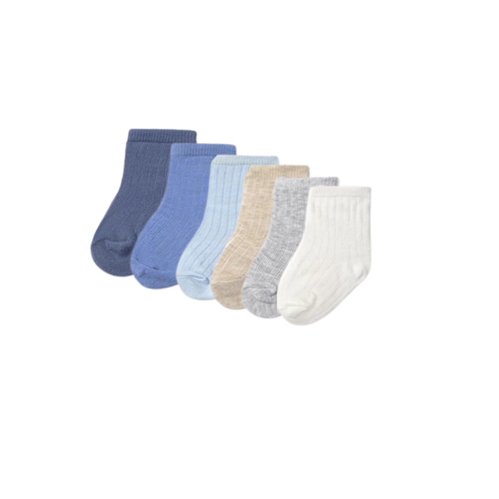 Layette Baby Socks - 6 Pack
