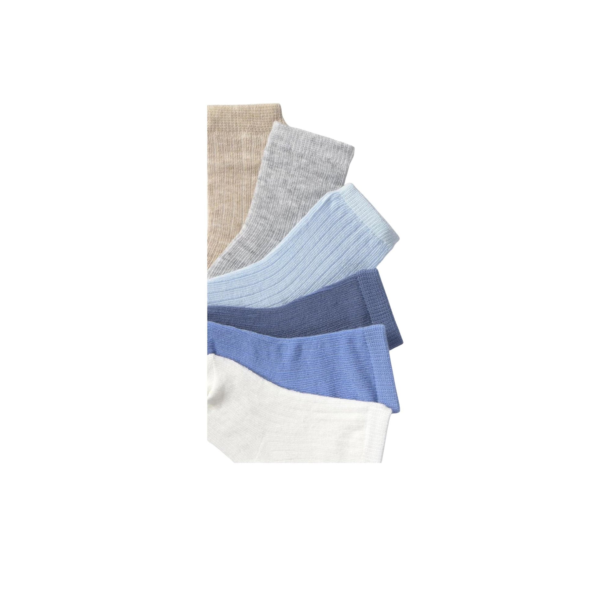 Layette Baby Socks - 6 Pack