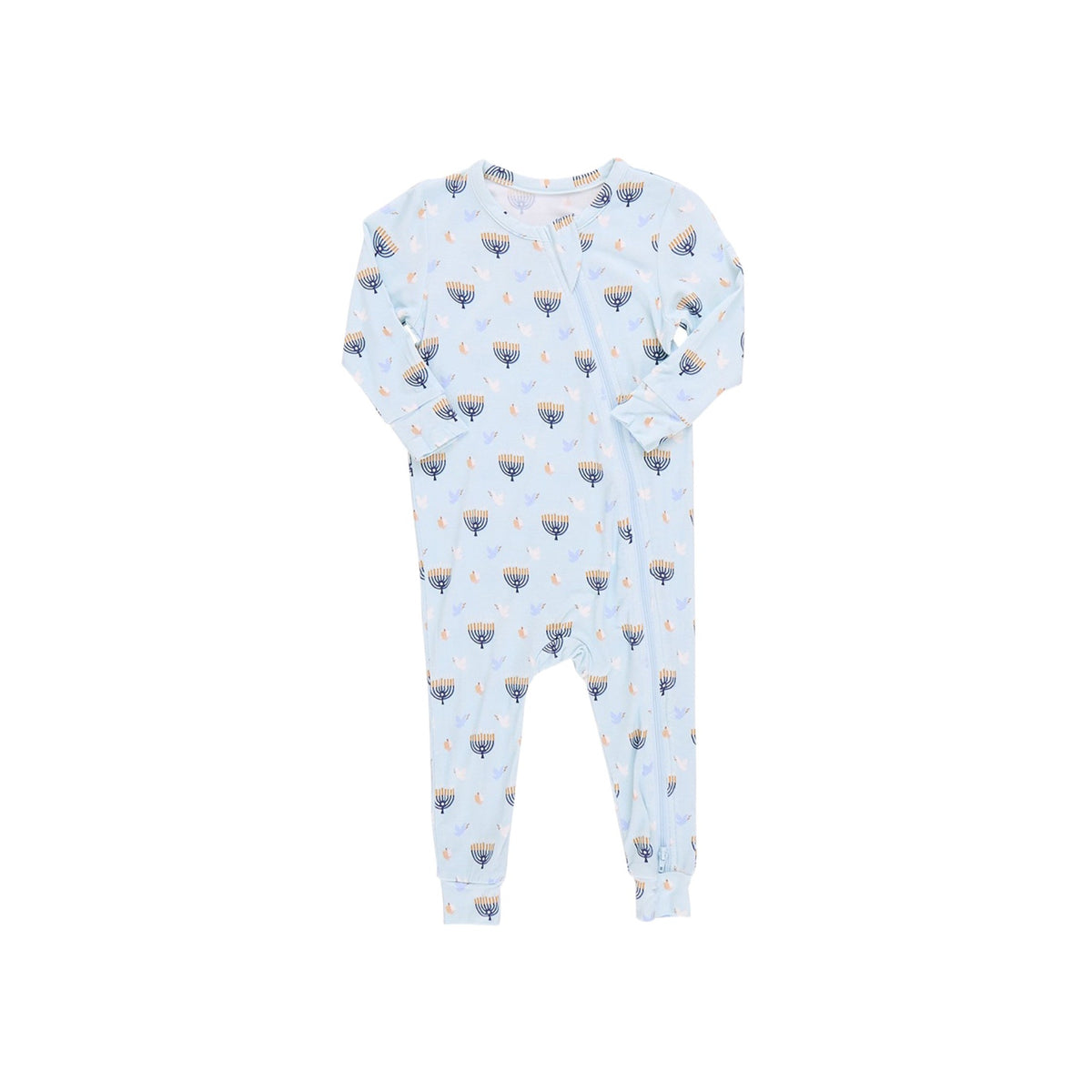 Peaceful Hanukkah Bamboo Romper