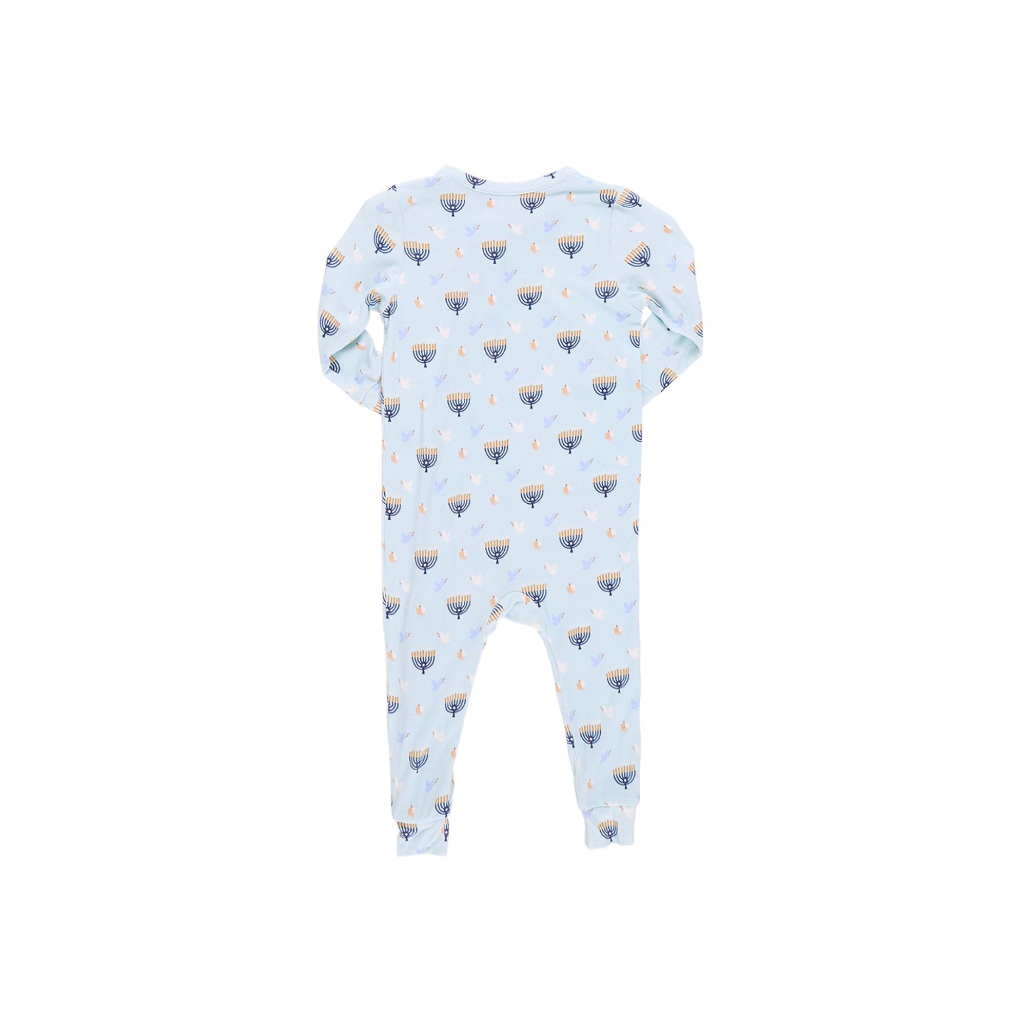 Peaceful Hanukkah Bamboo Romper