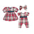 Girls Ruby Holiday Tartan Plaid Dress