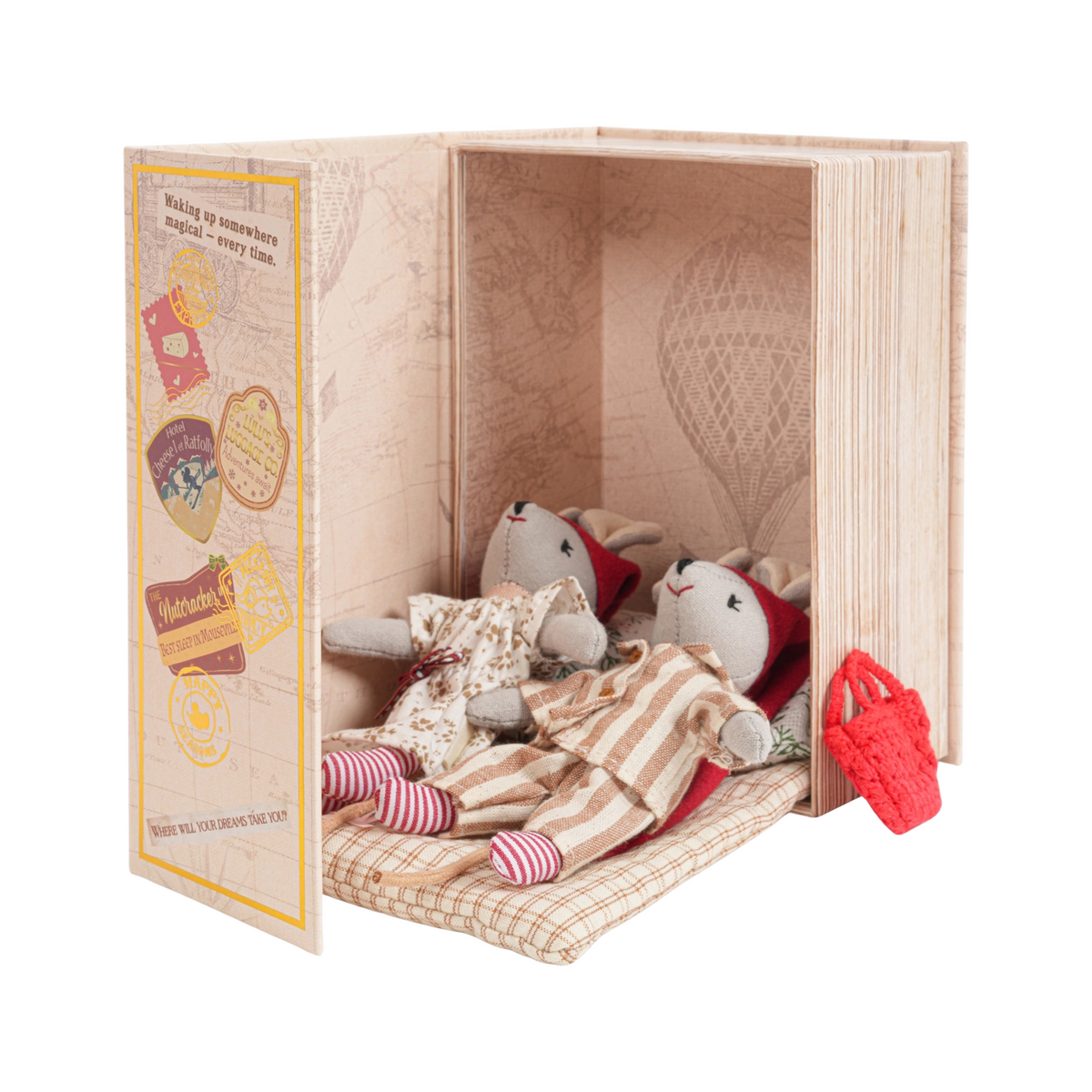 Christmas Mice Sleepy & Dreamy In A Box