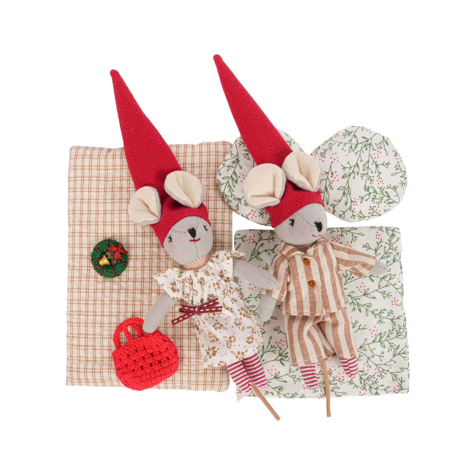 Christmas Mice Sleepy & Dreamy In A Box