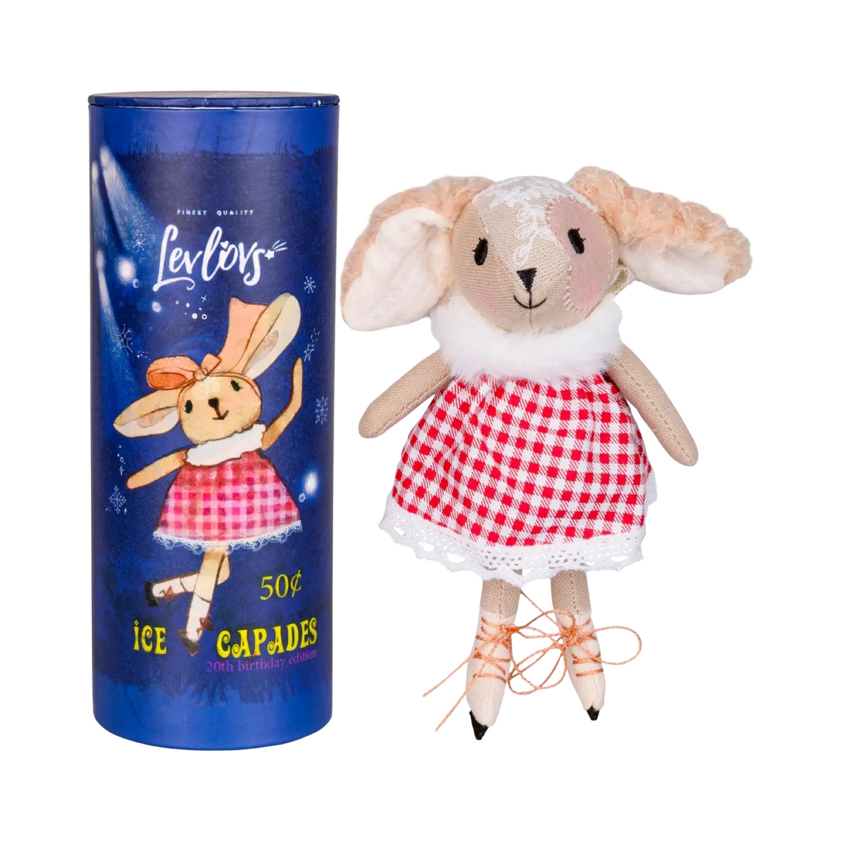 Ice Skater Bunny In A Box