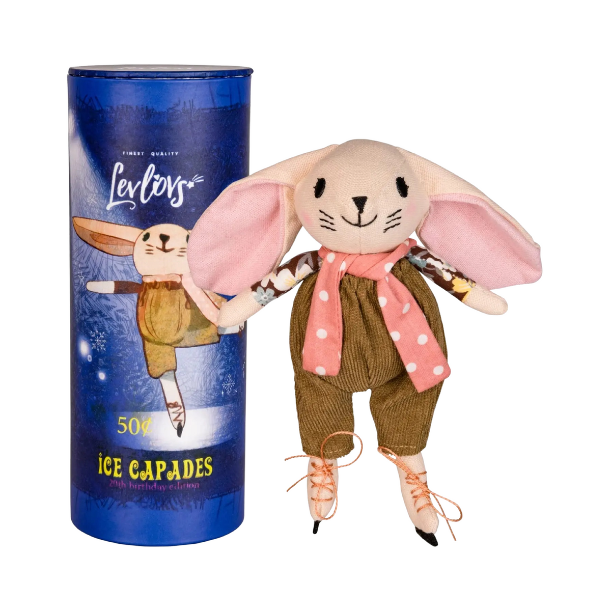 Ice Skater Rabbit In A Box
