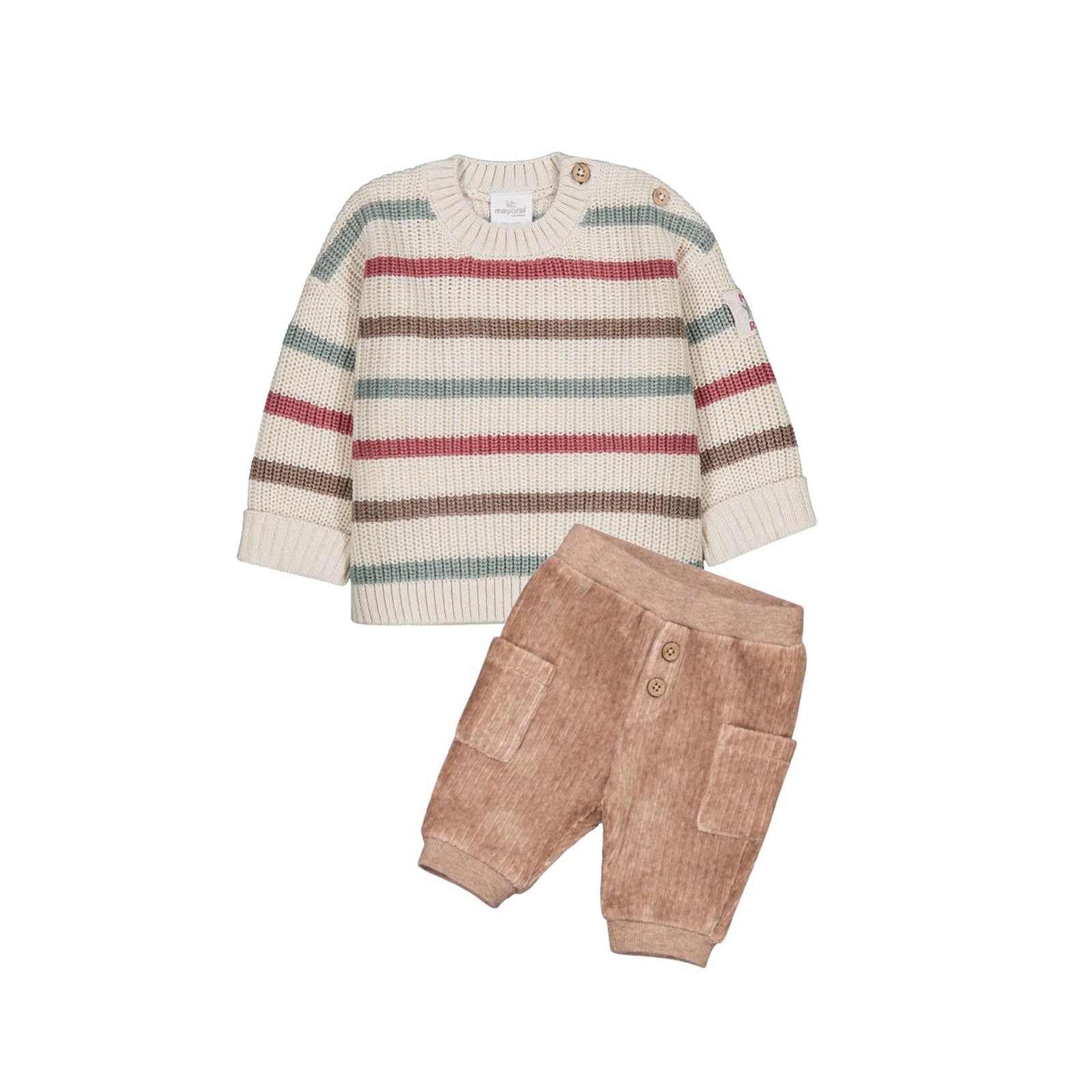 Truffle Ribbed Knit Pant
