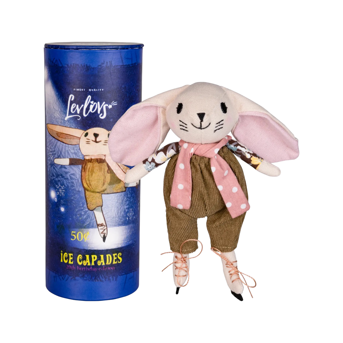 Winter Bunny Boy Plush Doll