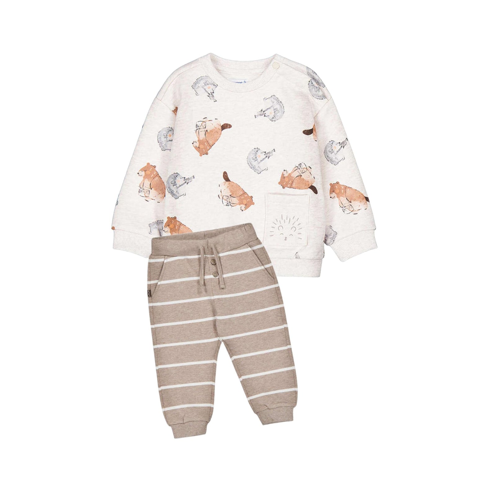 Truffle Stripe Sweatpants