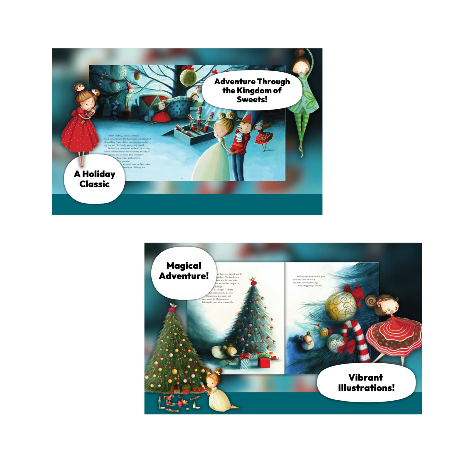 Nutcracker Hardcover Classic Christmas Picture Book