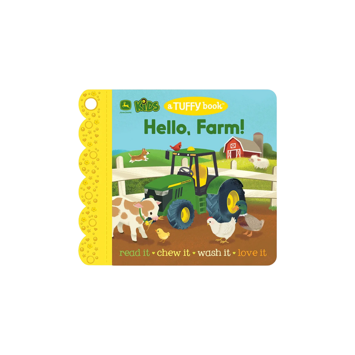 John Deere Kids Hello, Farm! Tuffy Book