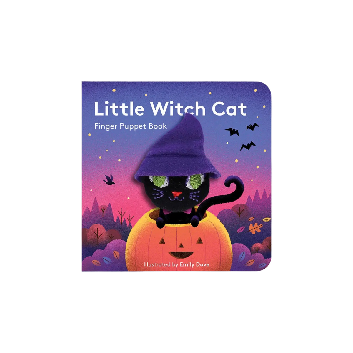 Little Witch Cat Finger Puppet Book