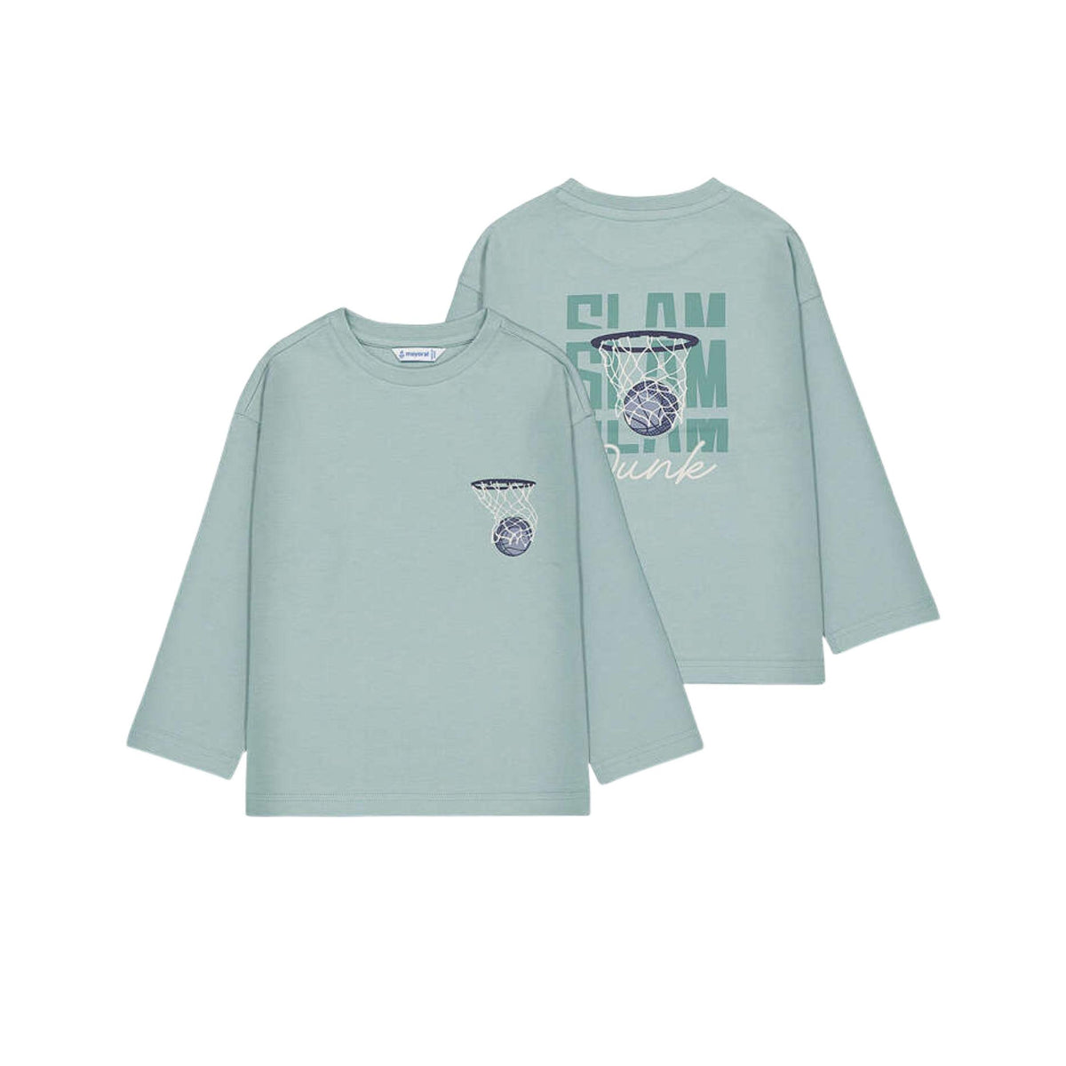 “Slam Dunk” Boys’ Graphic T-Shirt