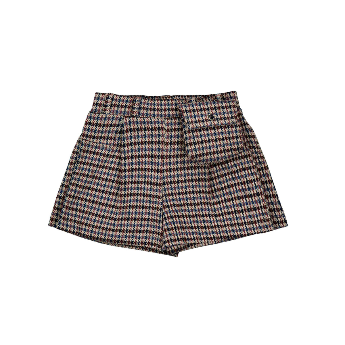 Houndstooth Girls’ Cinnamon Skort