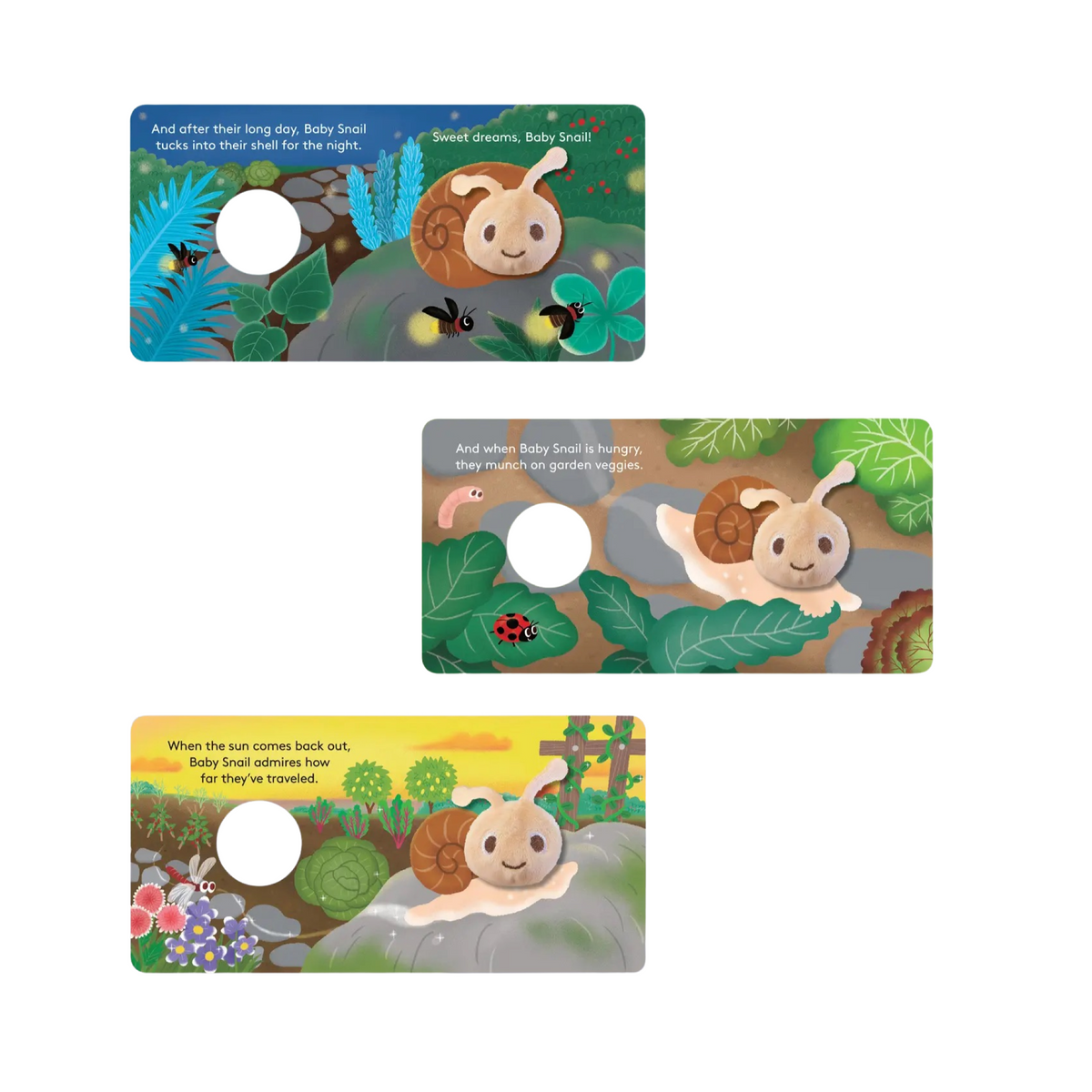 Baby Snail Finger Puppet Book