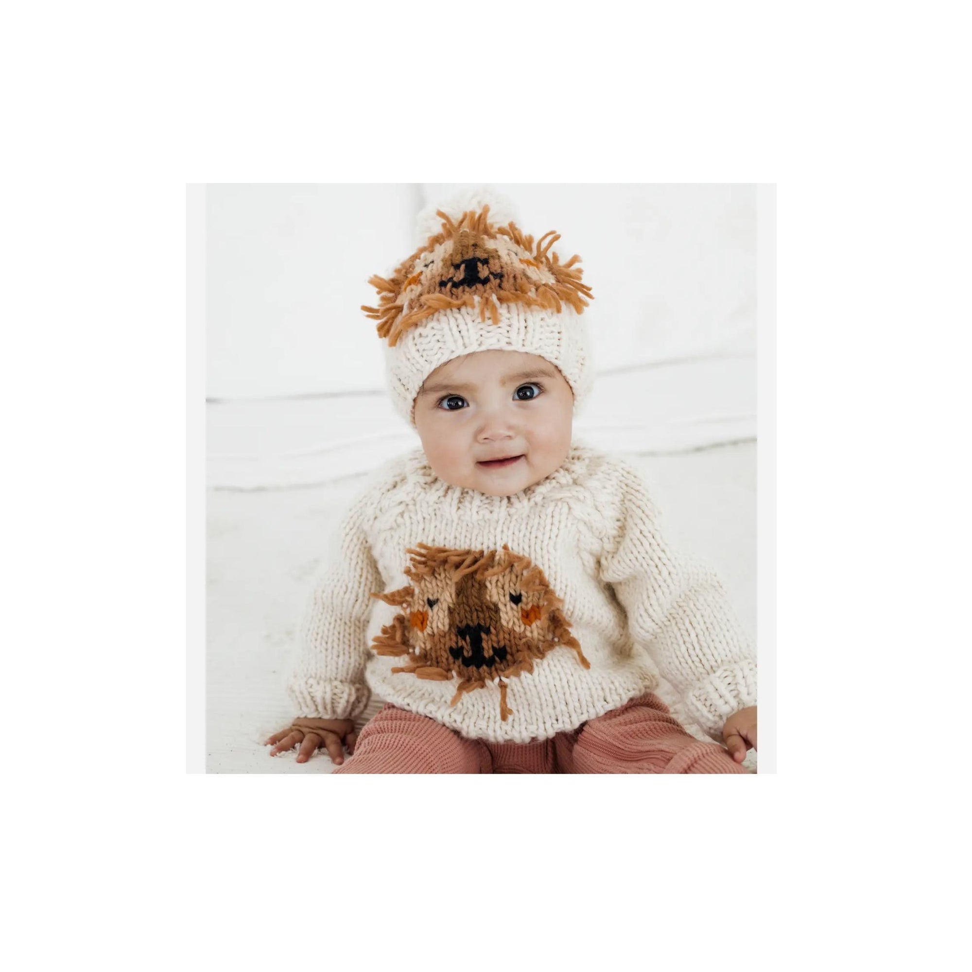 Lion Hand Knit Sweater