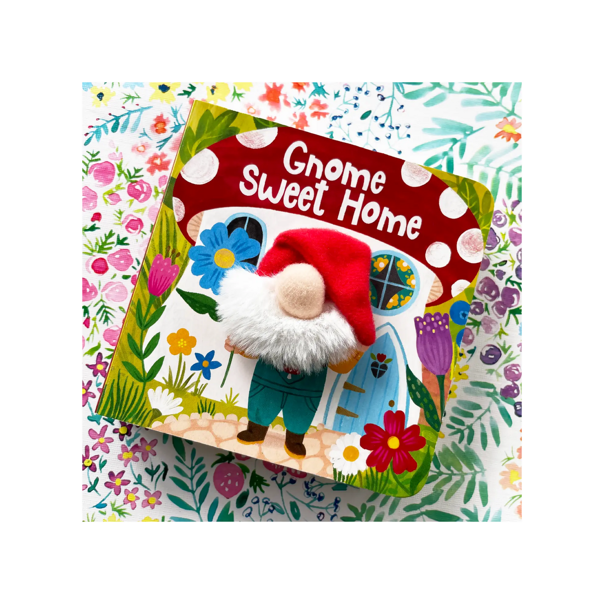 Gnome Sweet Home Finger Puppet Board Book