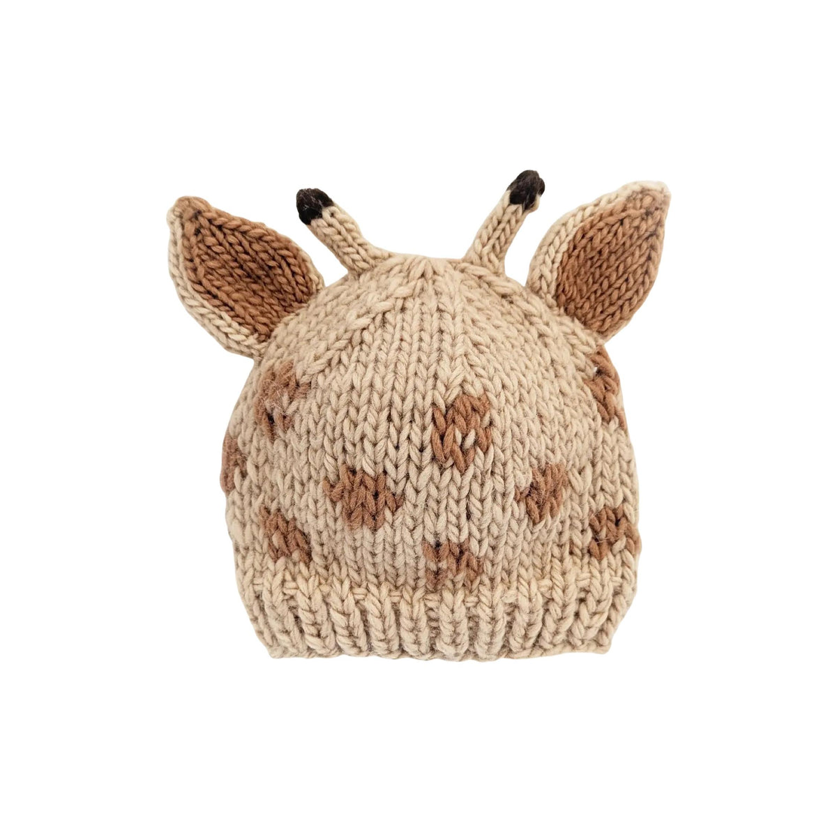 Giraffe Hand Knit Hat