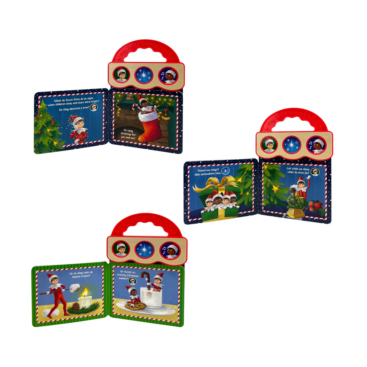 Elf On The Shelf: What Do Scout Elves Do? Christmas Sound Board Book