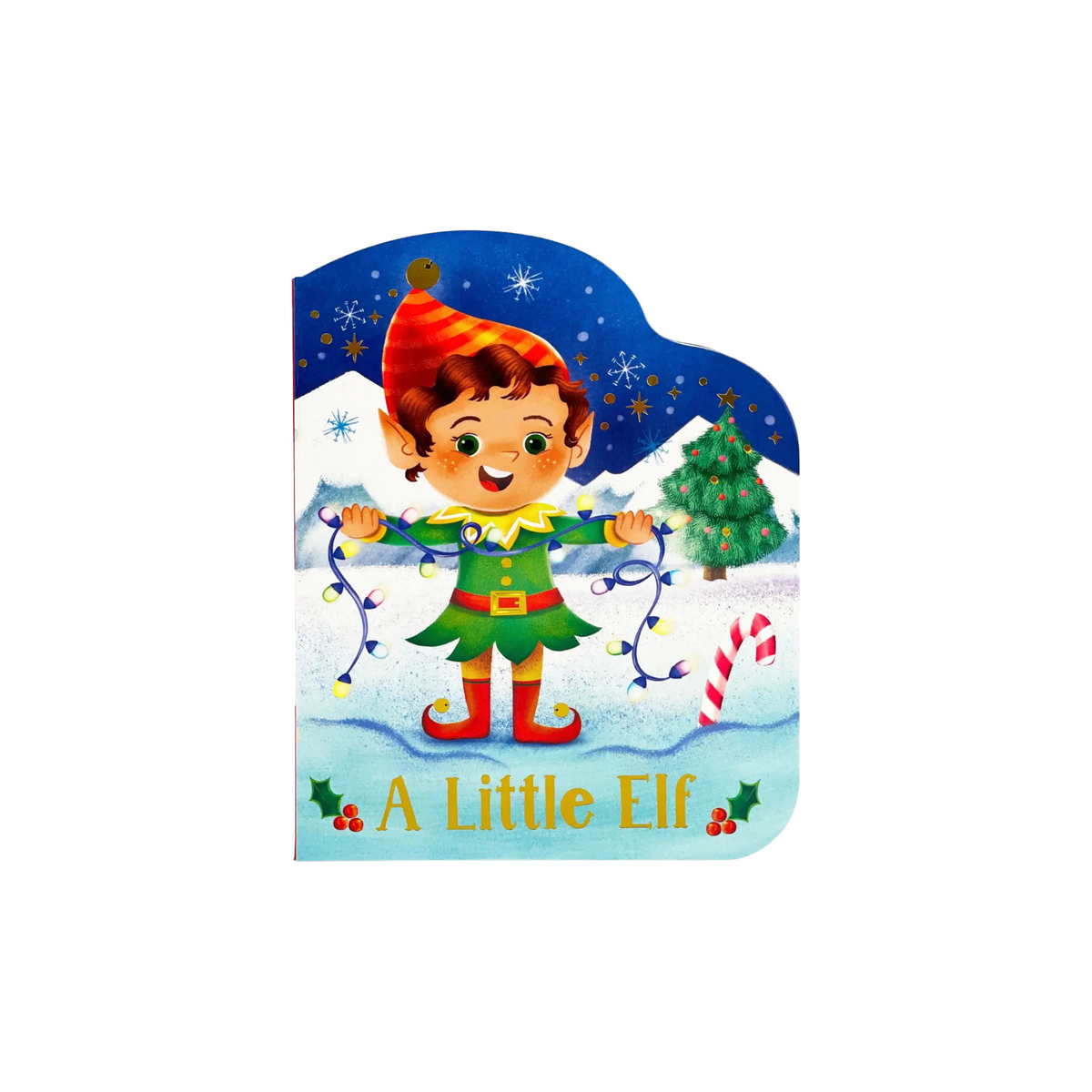 A Little Elf-Shaped Christmas Board Book