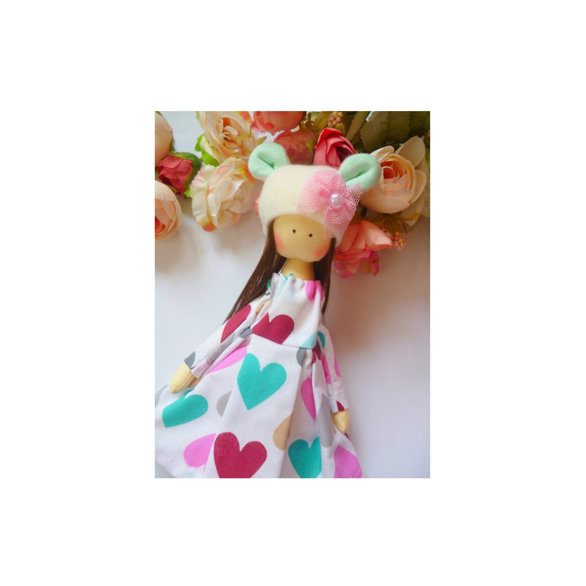 Handmade Delphine Cloth Heirloom Doll