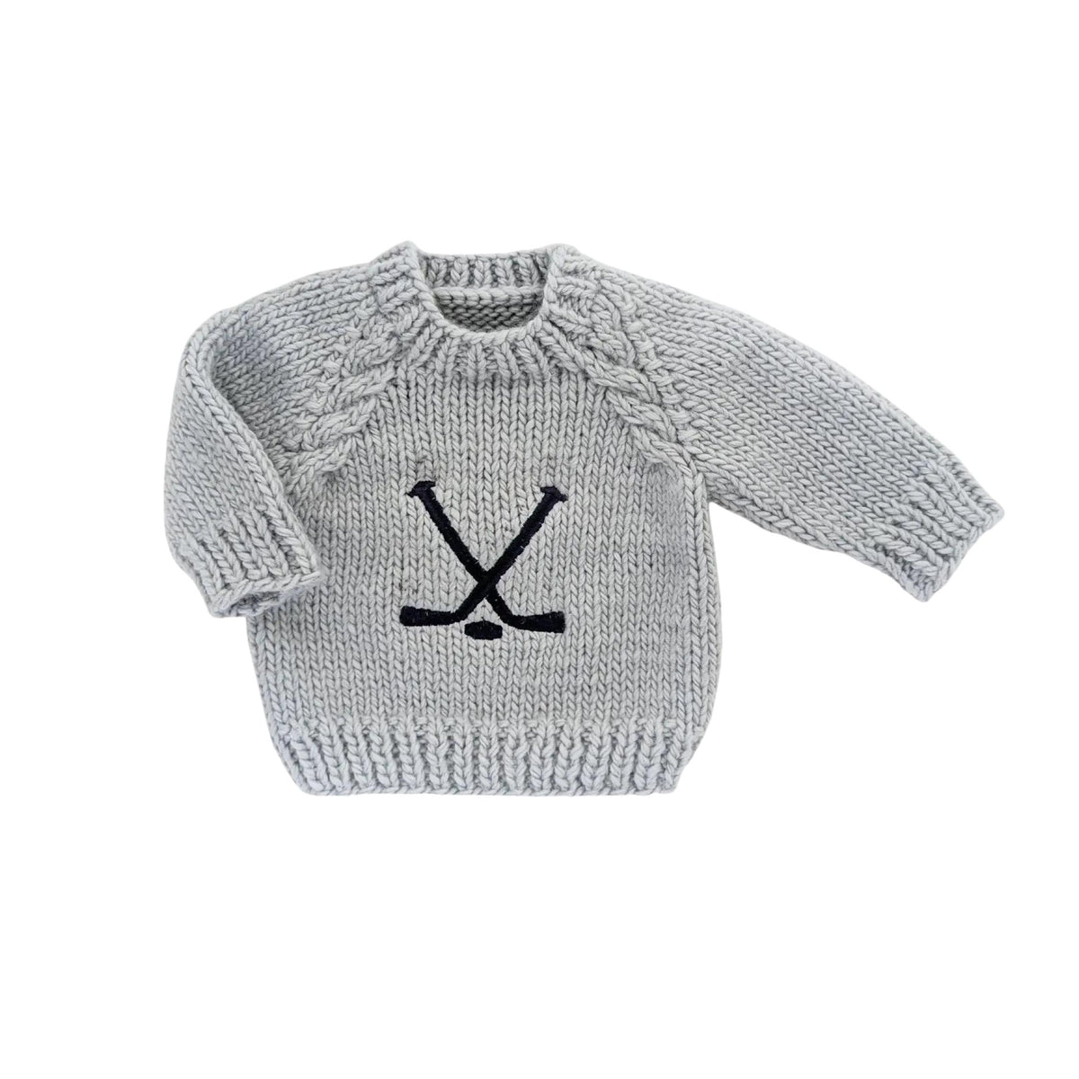 Hockey Hand Knit Sweater