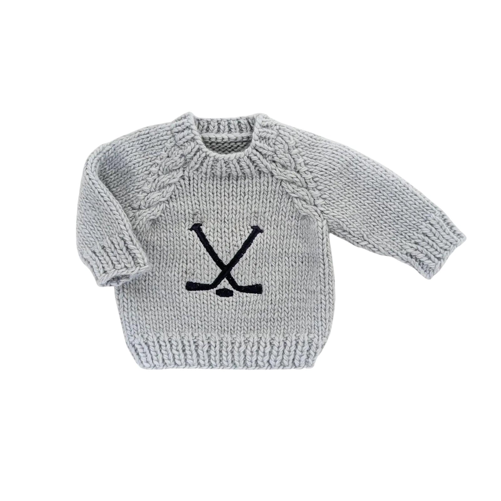 Hockey Hand Knit Sweater