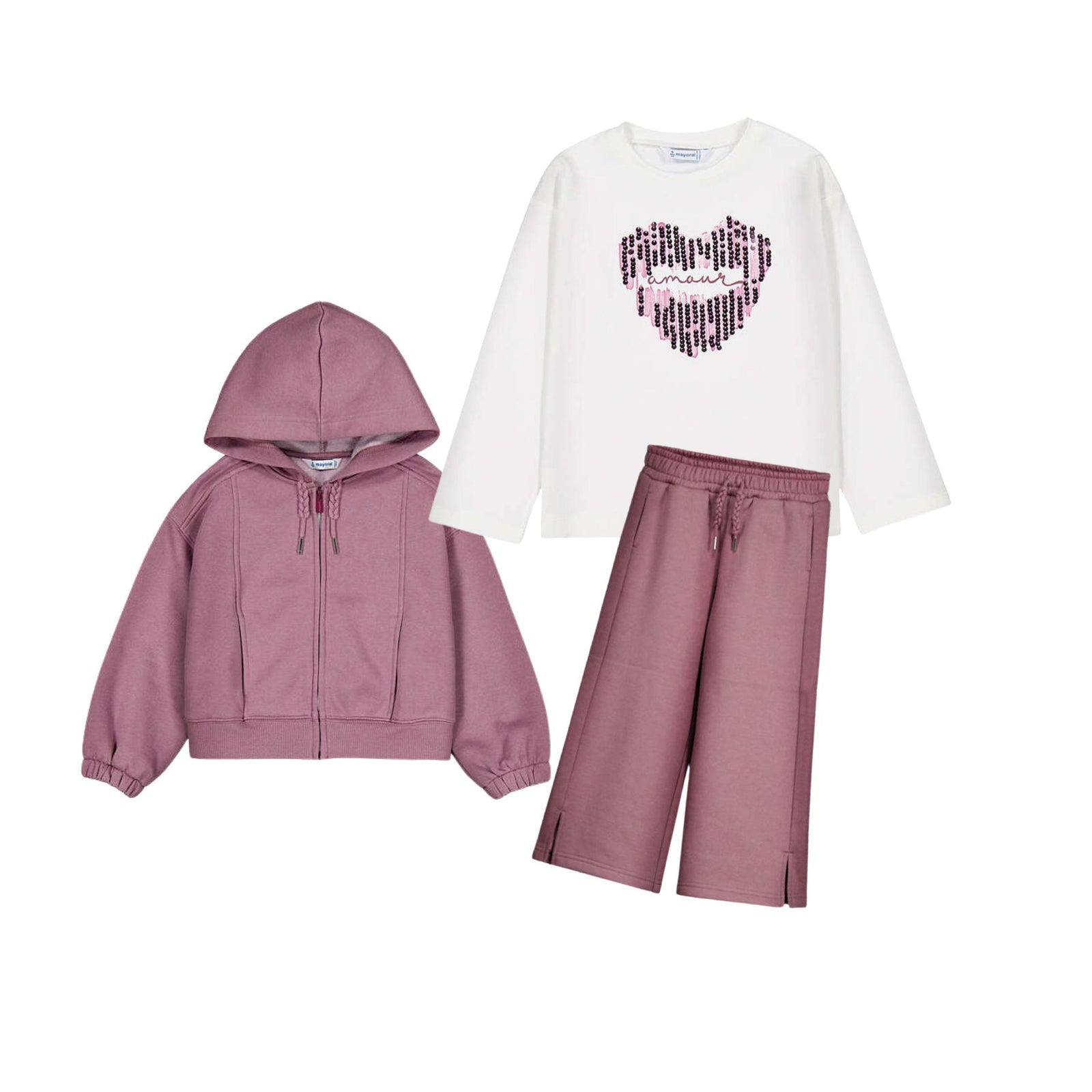 Violet Fleece Girls’ Sweatshirt