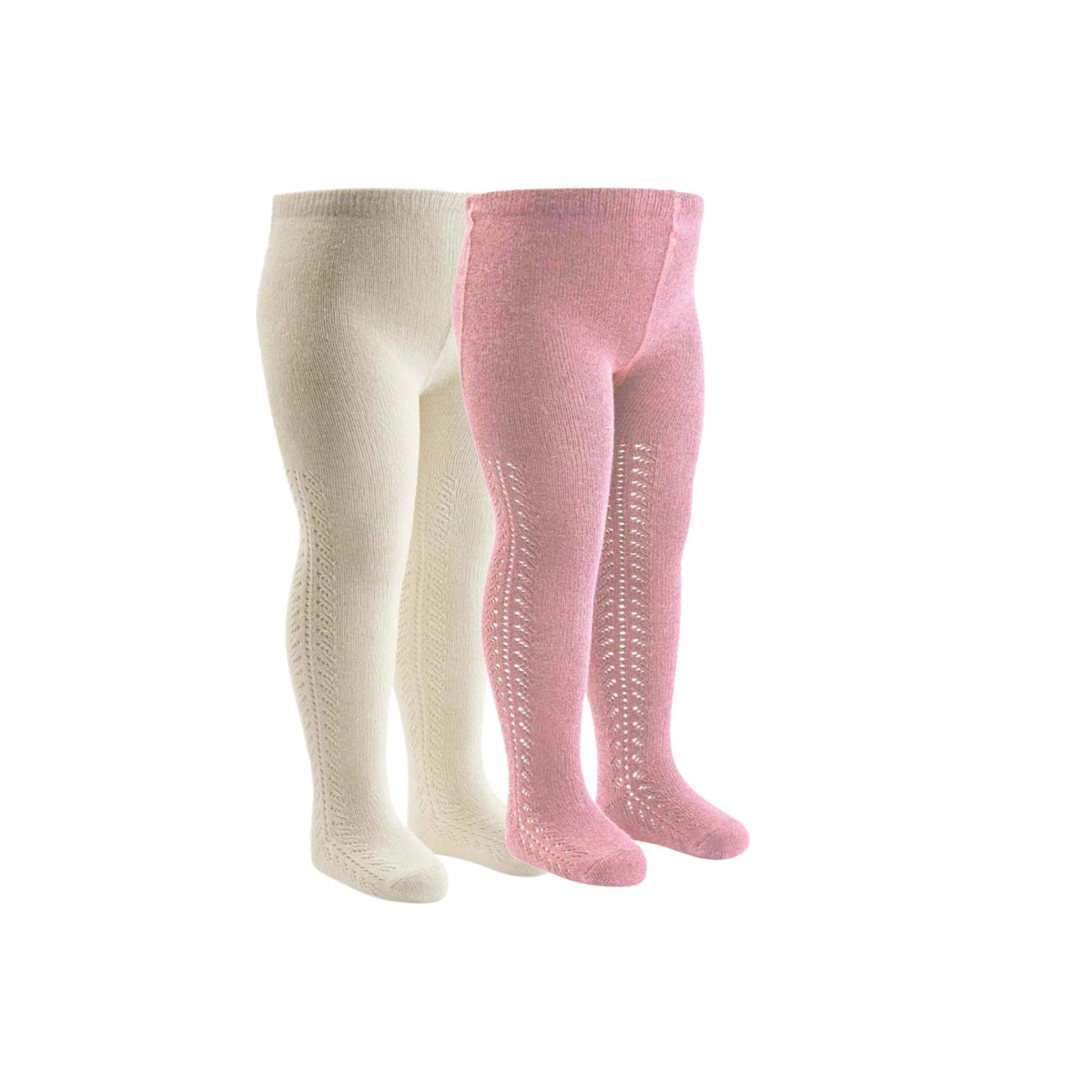 Girls Lace Cotton Tights