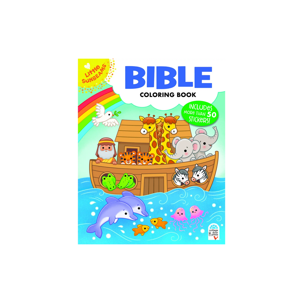 Children’s Bible Coloring Book with Stickers