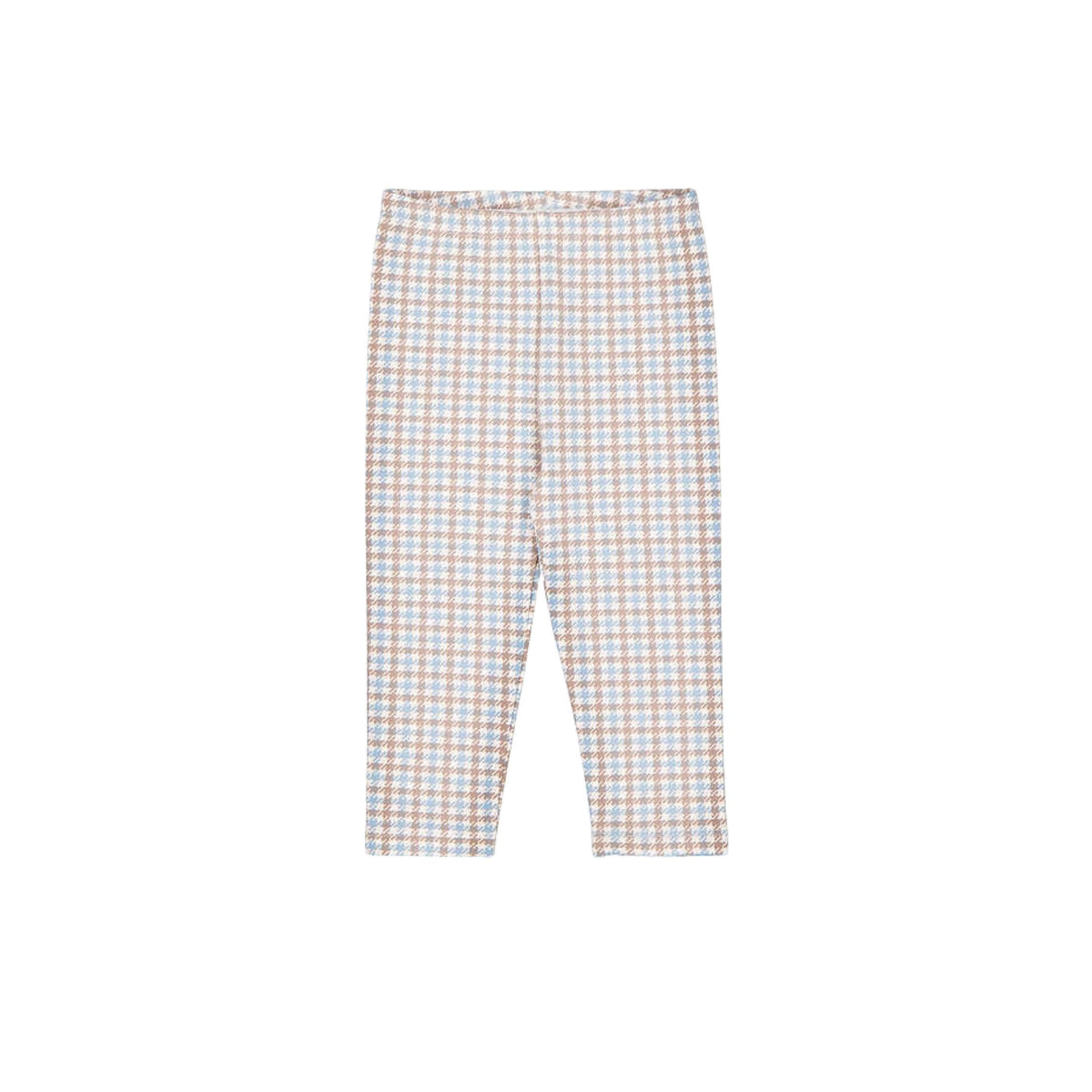 Plaid Print Fleece Legging