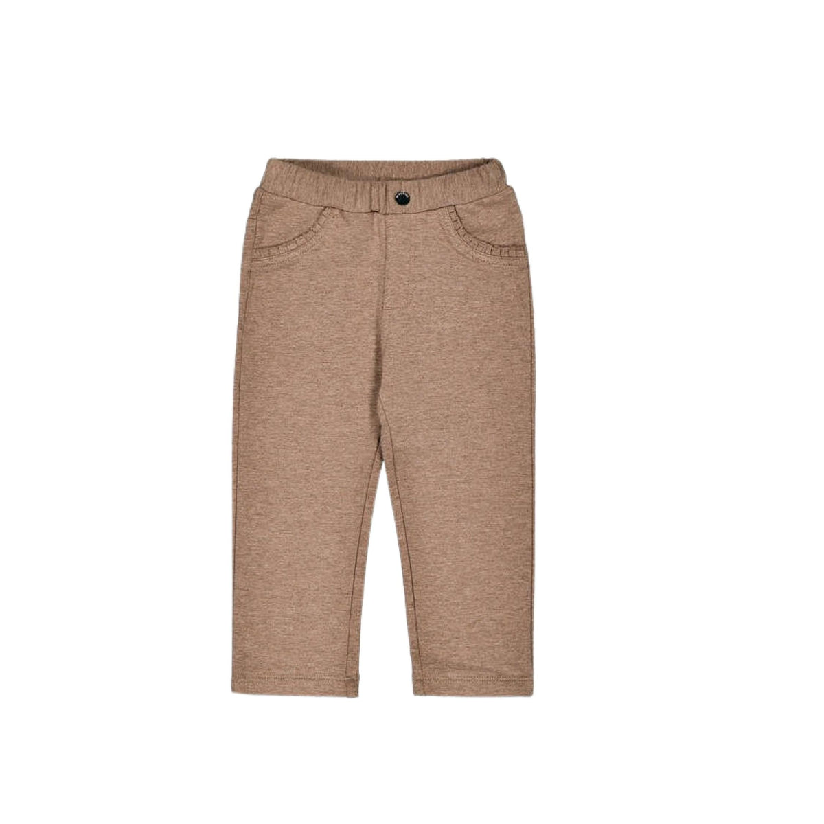 Girls’ Brown Fleece Pants