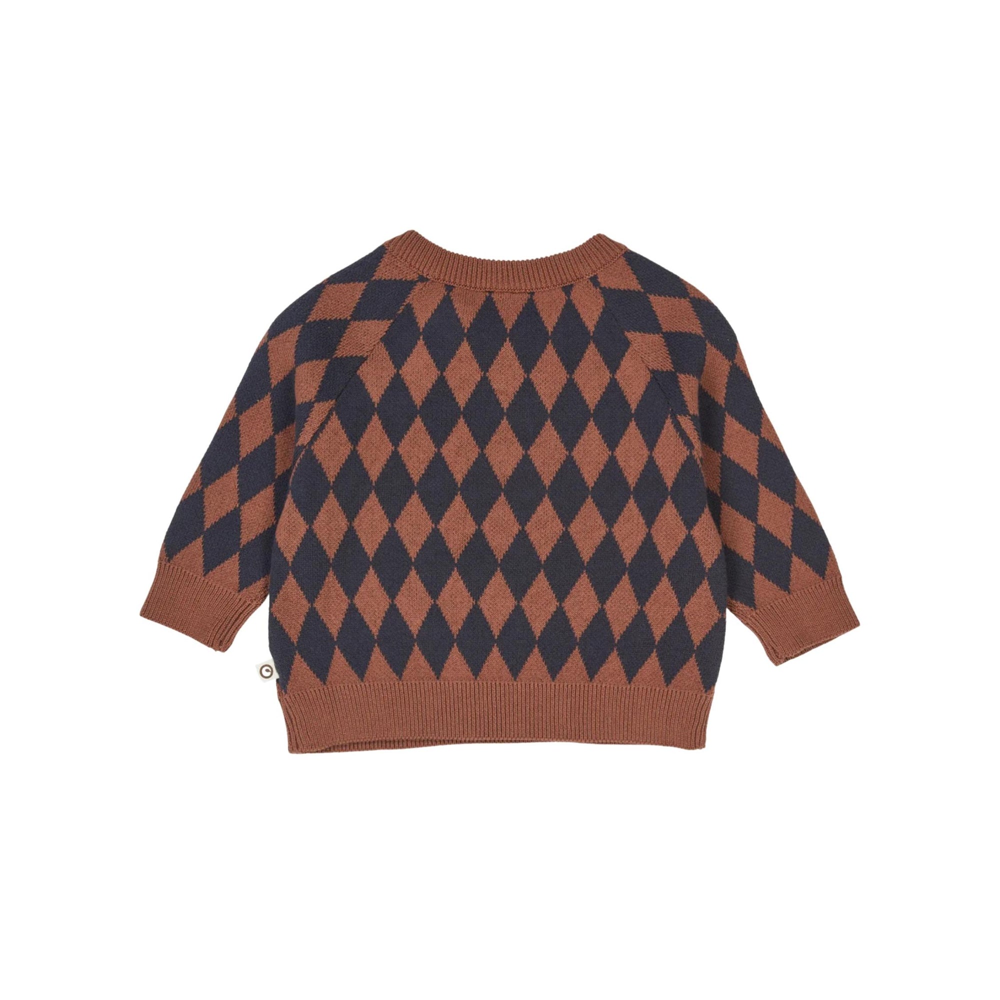 Boys Harlequin Knit Sweater