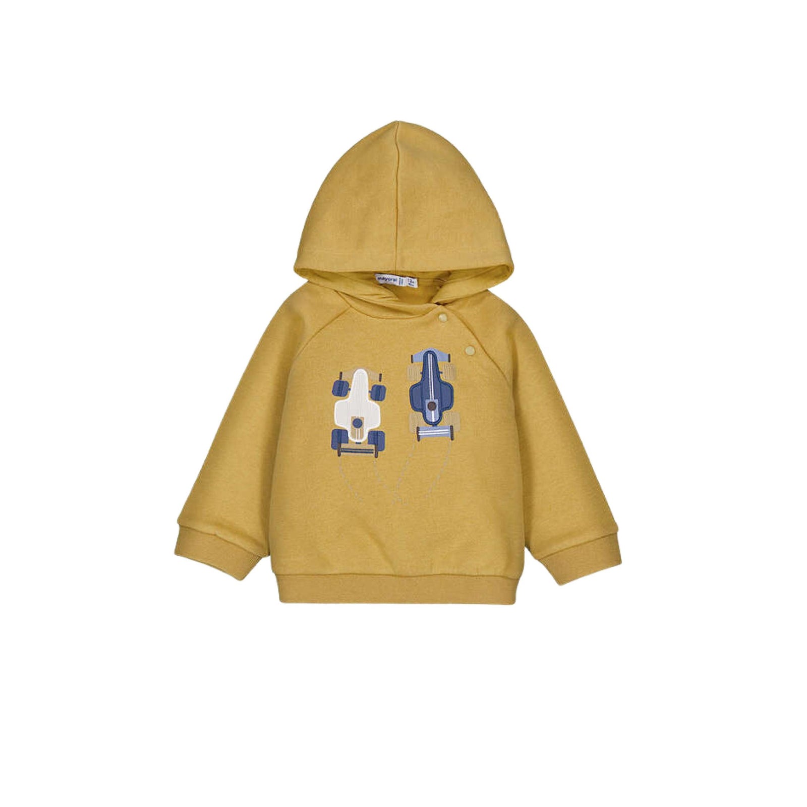 Race Cars Graphic Hooded Sweatshirt